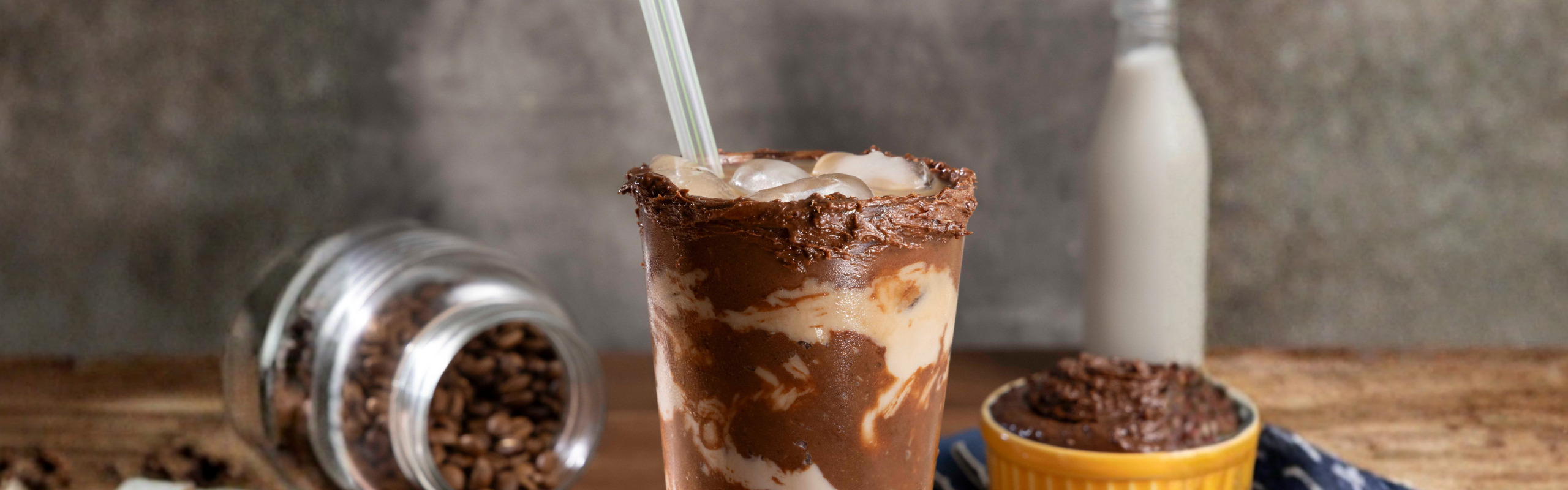 Café gelado Ovomaltine® Creme Crocante